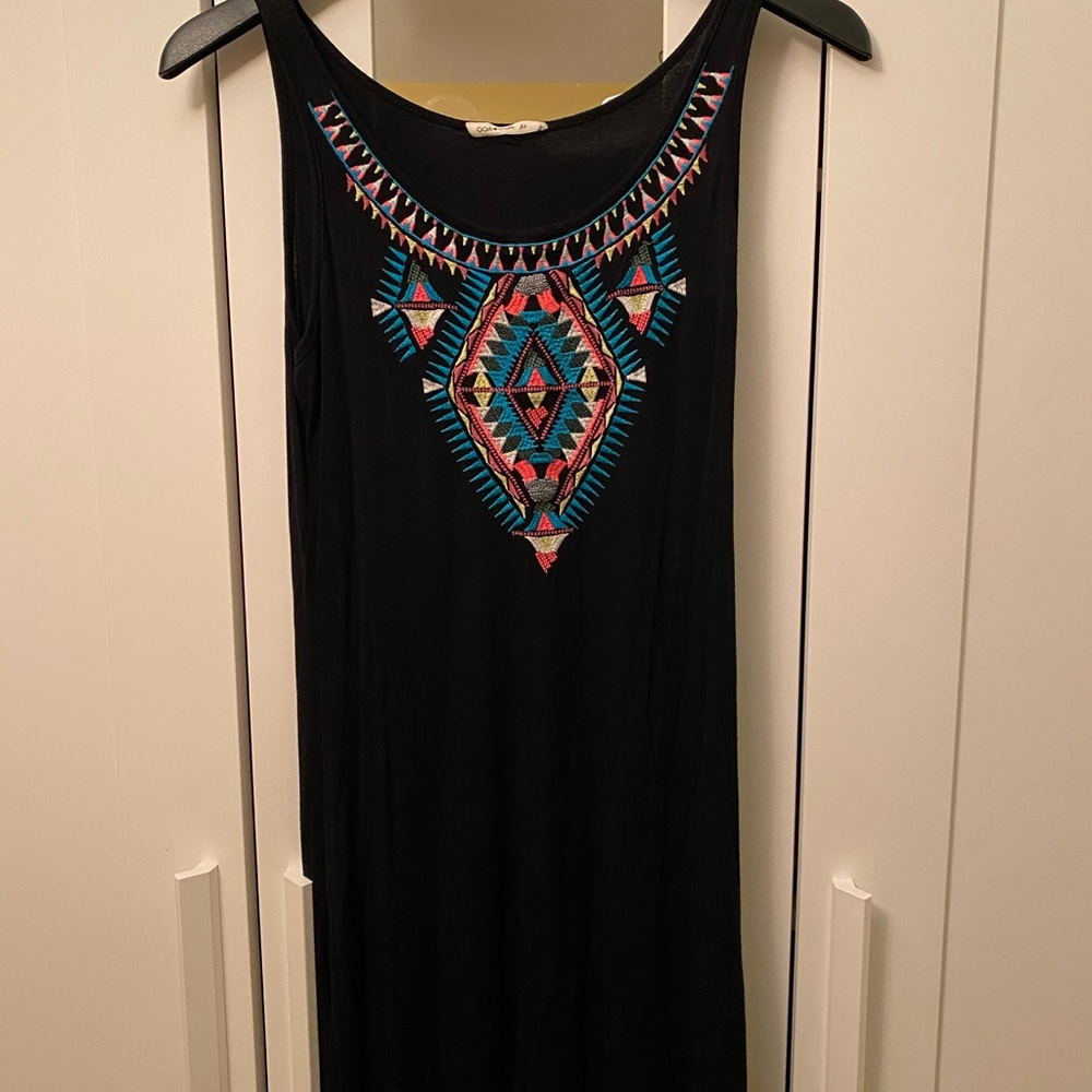 Long black dress
